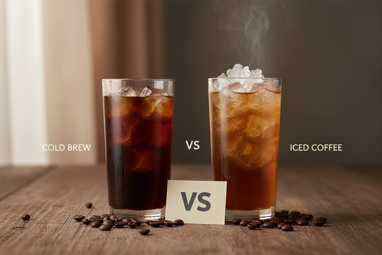 Cold Brew vs Iced Coffee: What's the Difference?