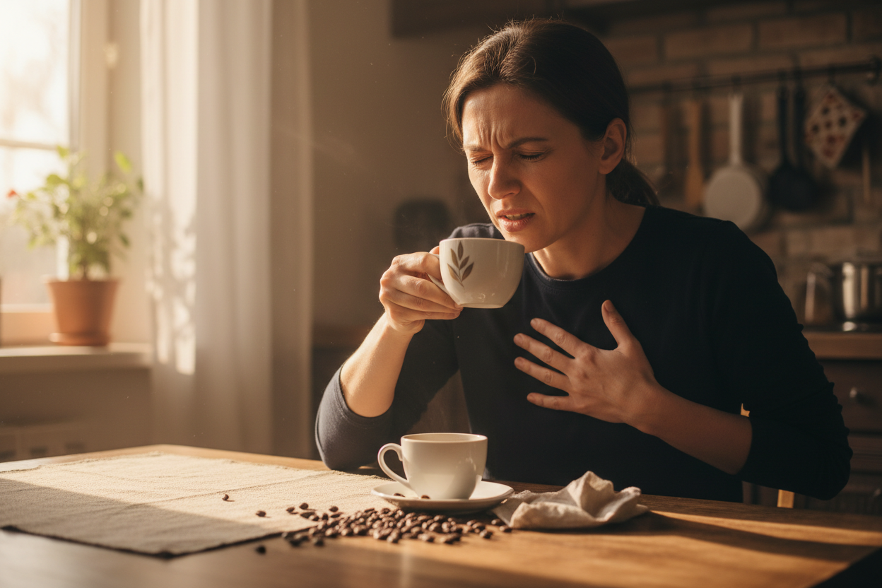 Coffee Giving You Heartburn? Here's How to Enjoy Coffee Without the Burn