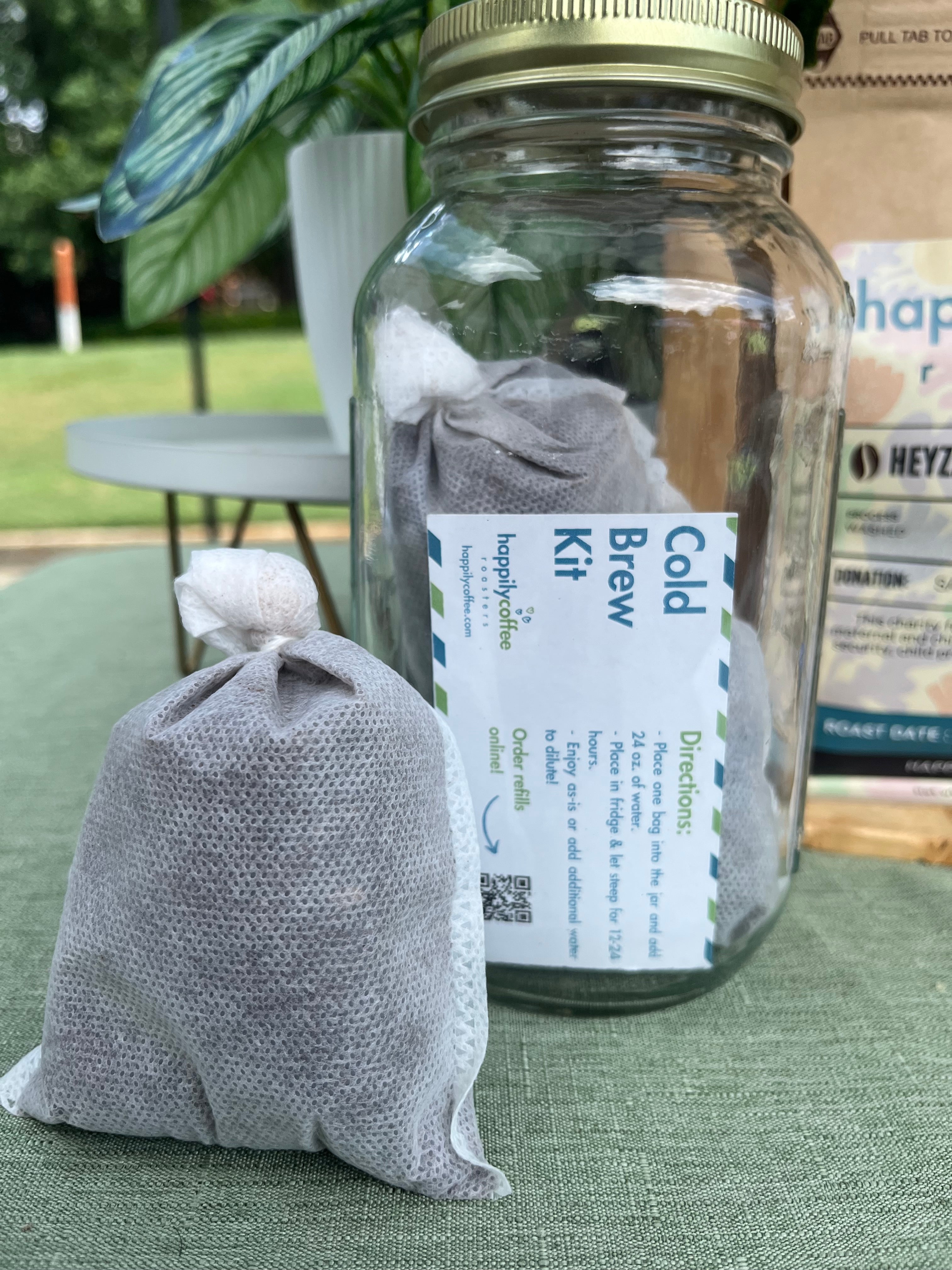 Cold Brew Refills | Easy-Make Cold Brew Packs for Home Brewing