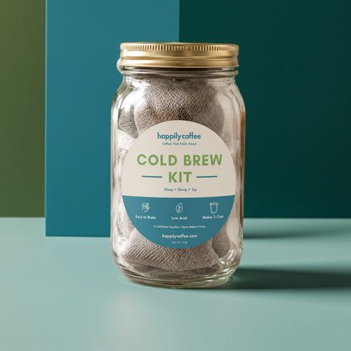 Cold brew coffee maker kit low-acid fresh cold brew coffee