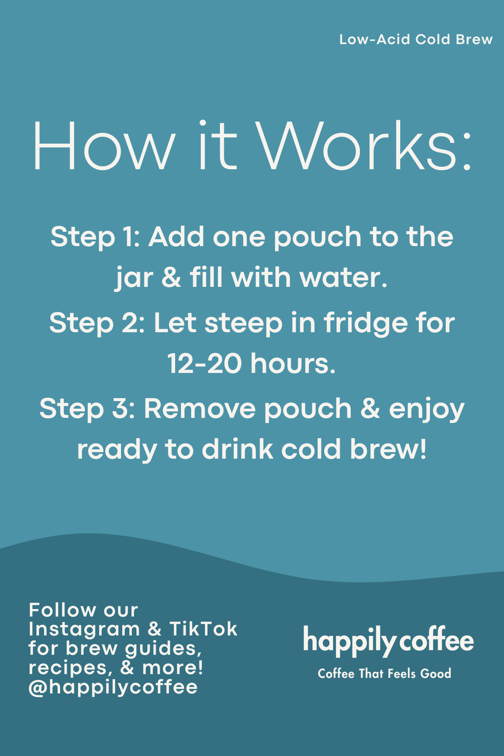 how to use cold brew coffee maker