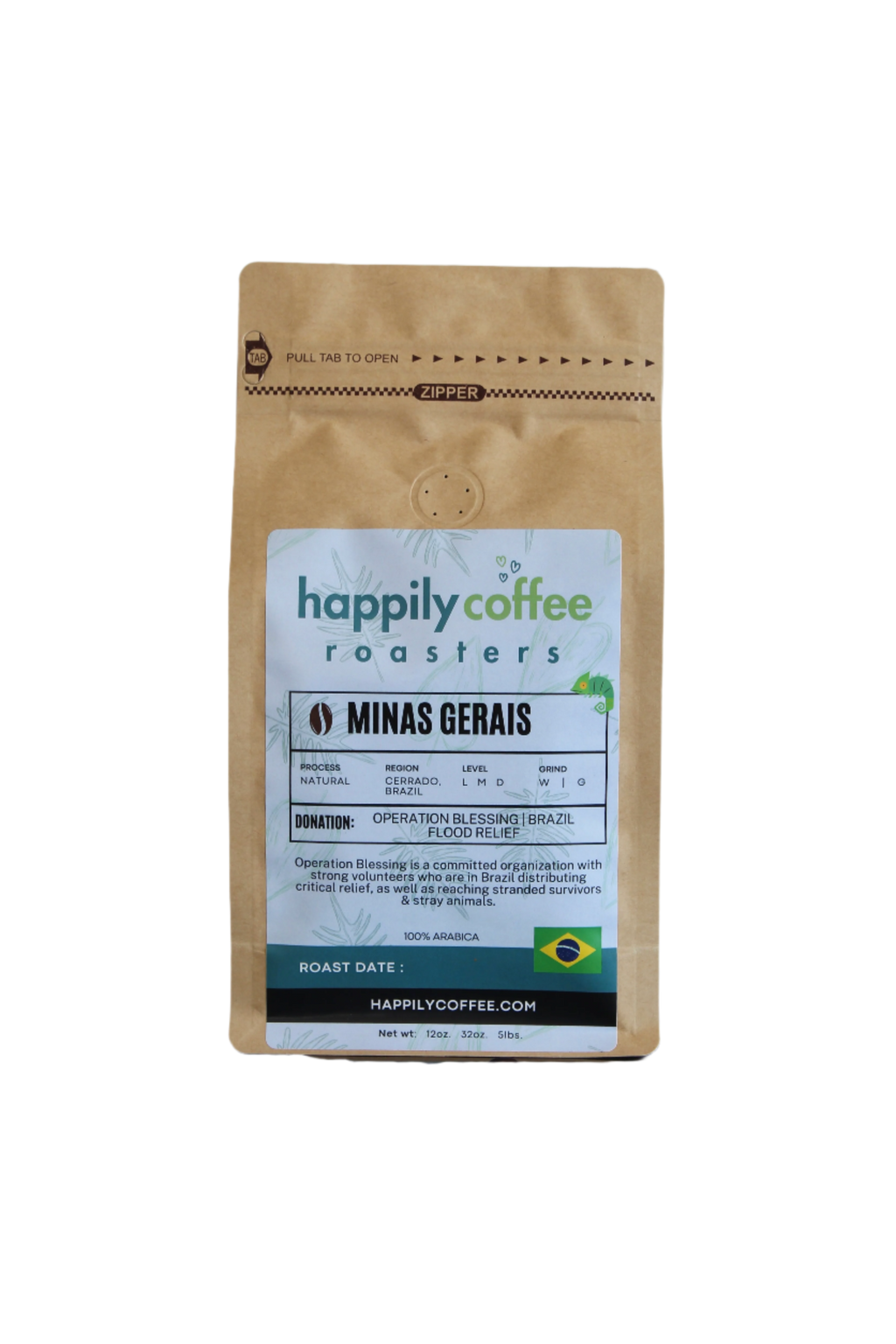 Minas Gerais, Brazil Low-Acid Single-Origin Specialty Coffee