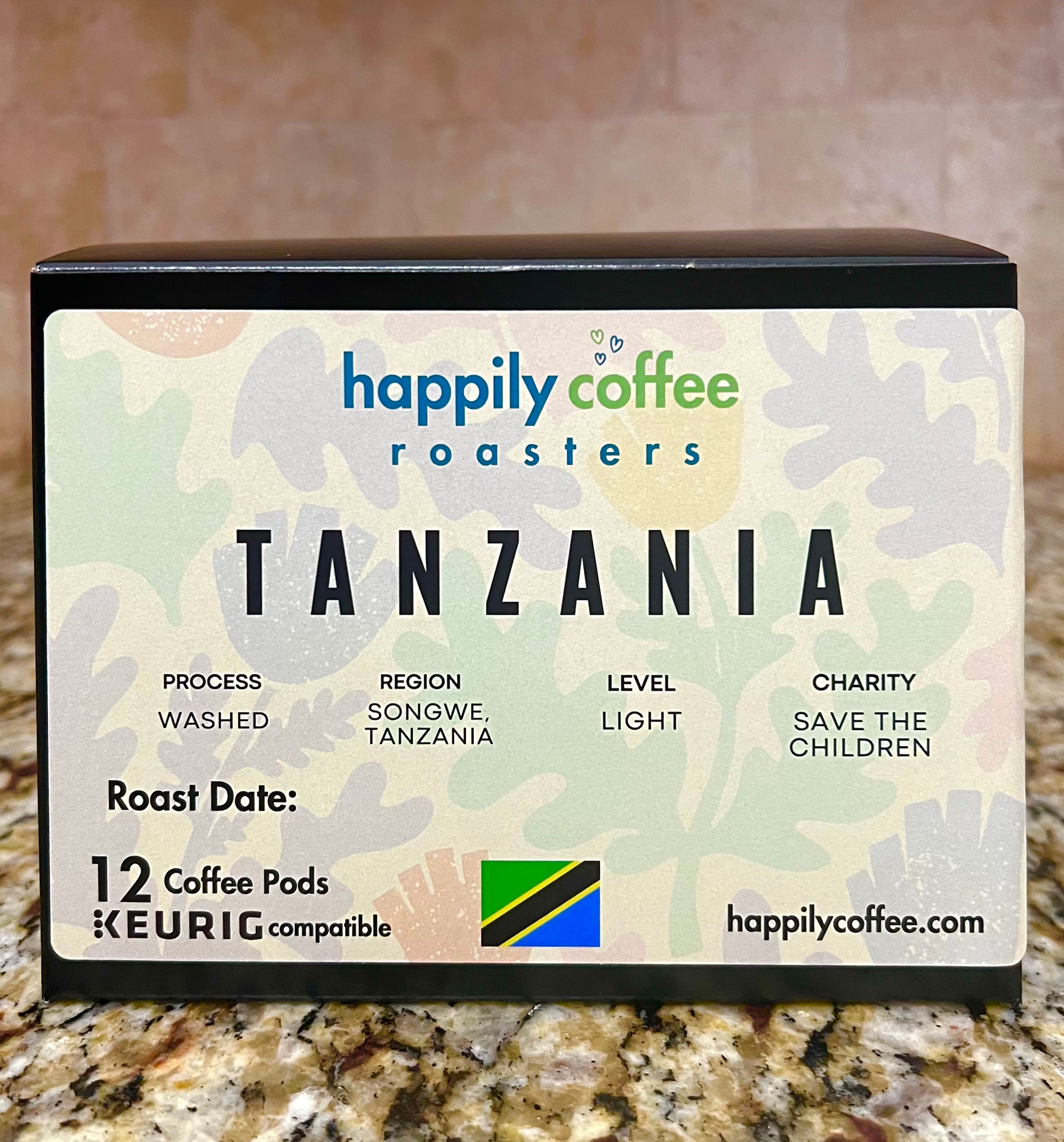 Light Roast Tanzania Single-Serve Coffee Pods