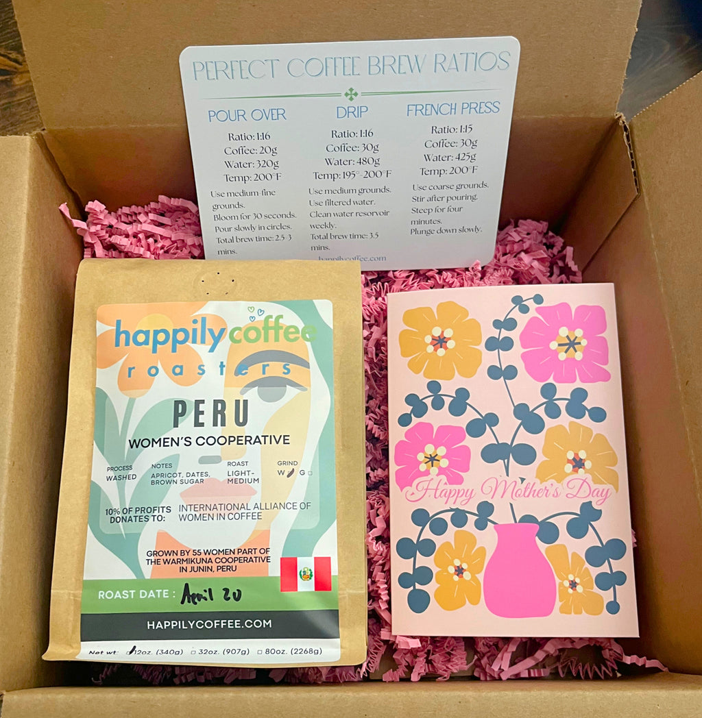 Mother’s Day Coffee Gift Set with Personalized Card