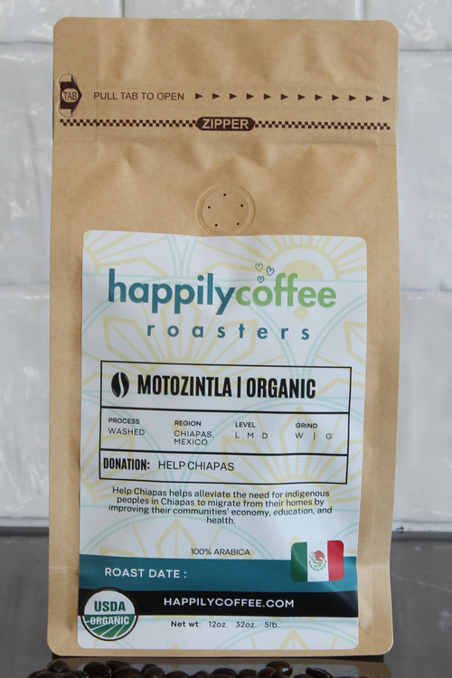 Mexico USDA organic coffee beans from Chiapas, single origin with rich flavor and smooth body