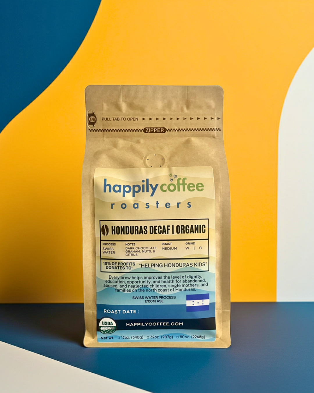 Swiss water process organic decaf coffee