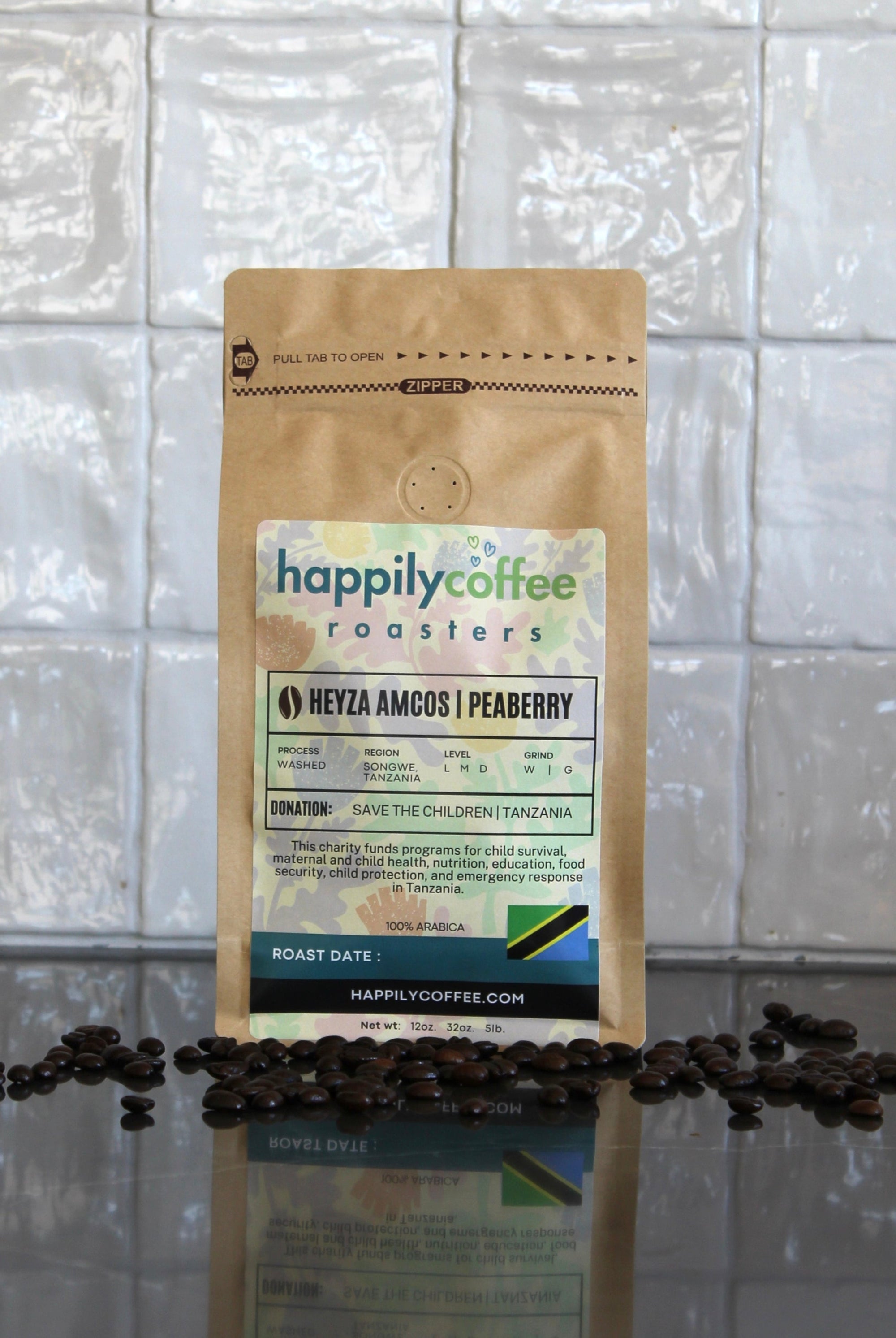 Songwe, Tanzania Single-Origin Specialty Coffee | Peaberry Variety