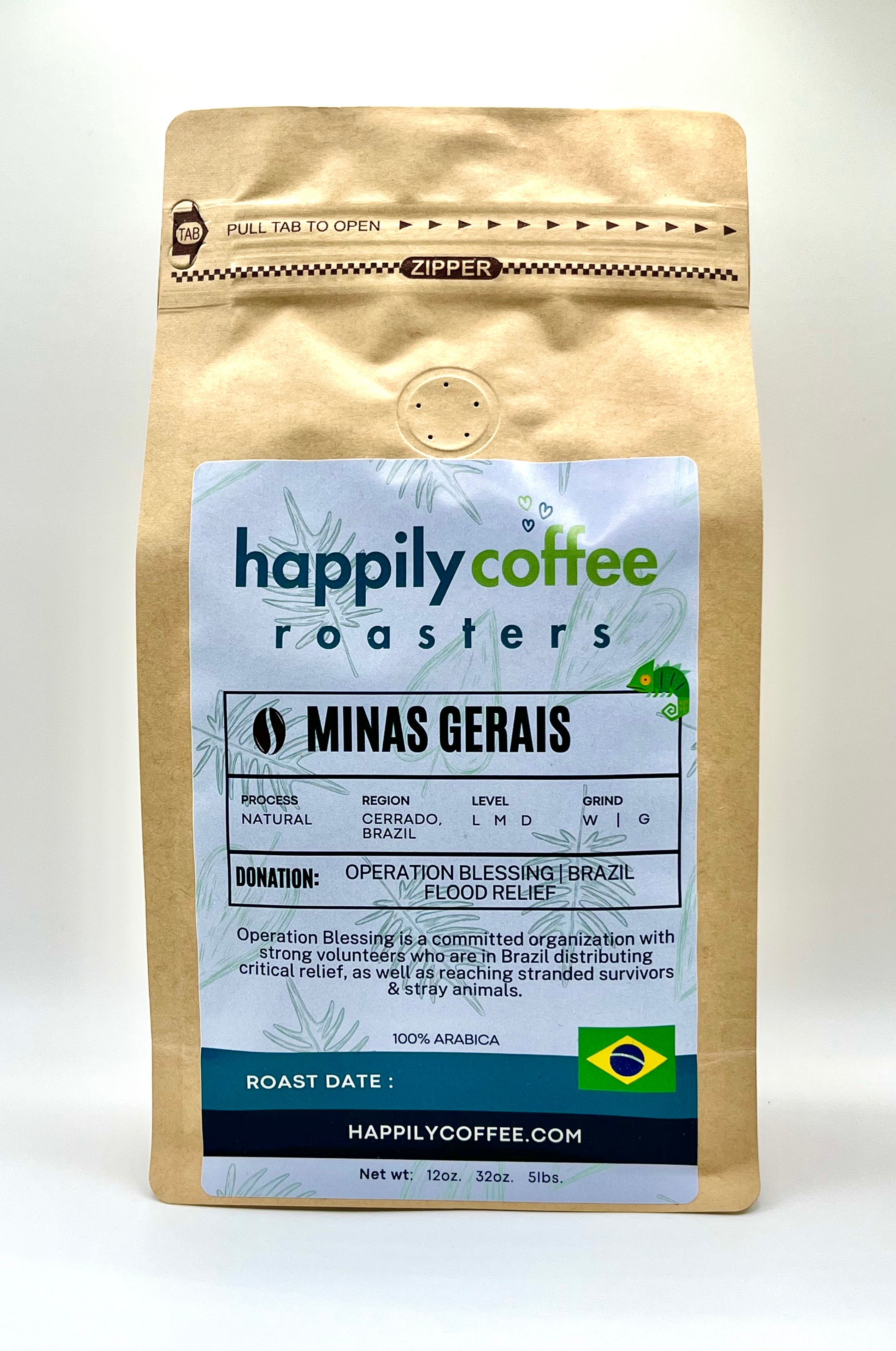 Minas Gerais, Brazil Low-Acid Single-Origin Specialty Coffee