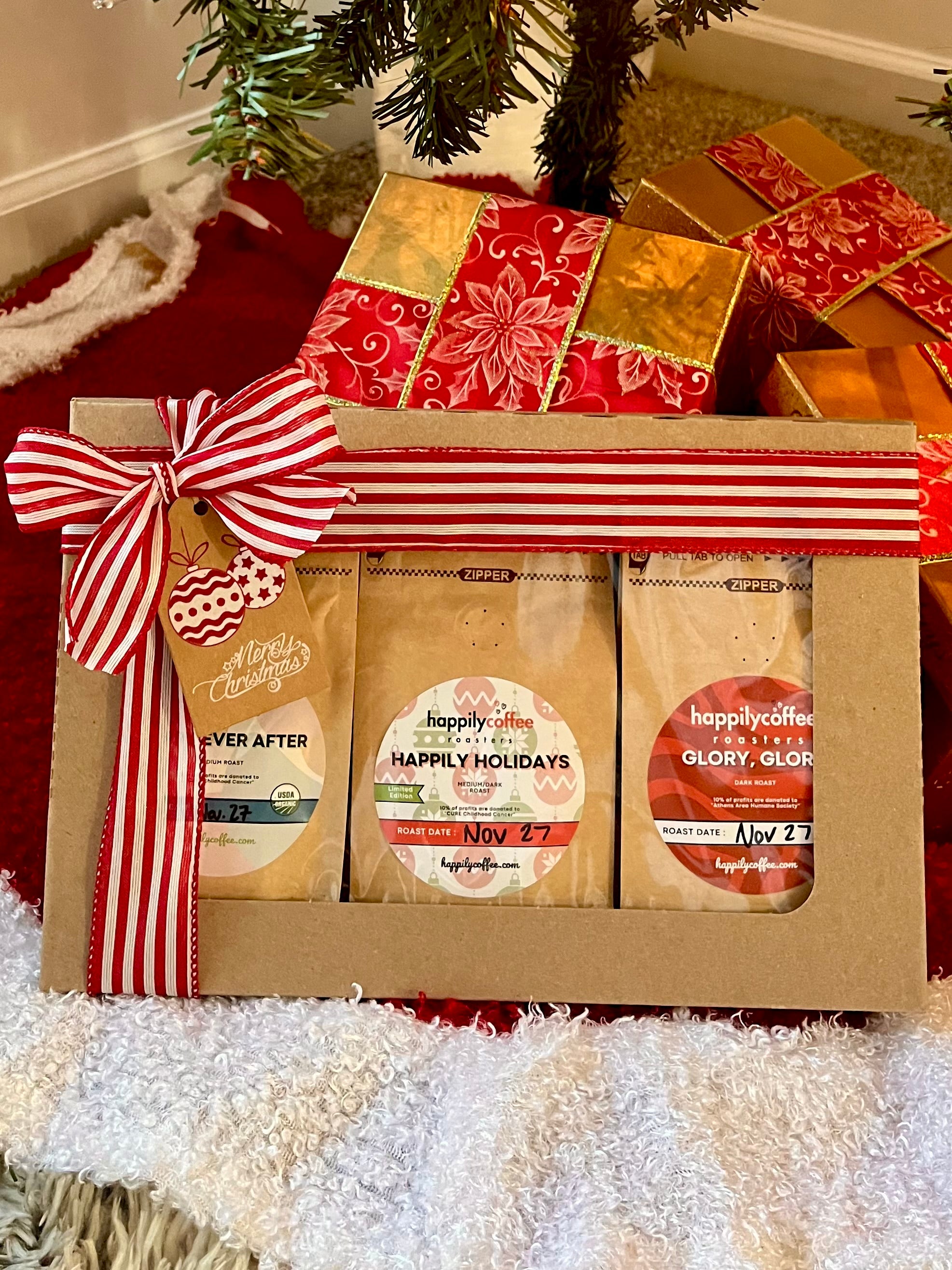 Holiday Sampler Gift Set | 3ct. 4oz. Signature Blend Bags