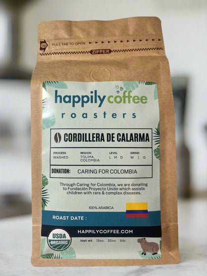 Tolima, Colombia Single-Origin Specialty Coffee | USDA Organic Certified