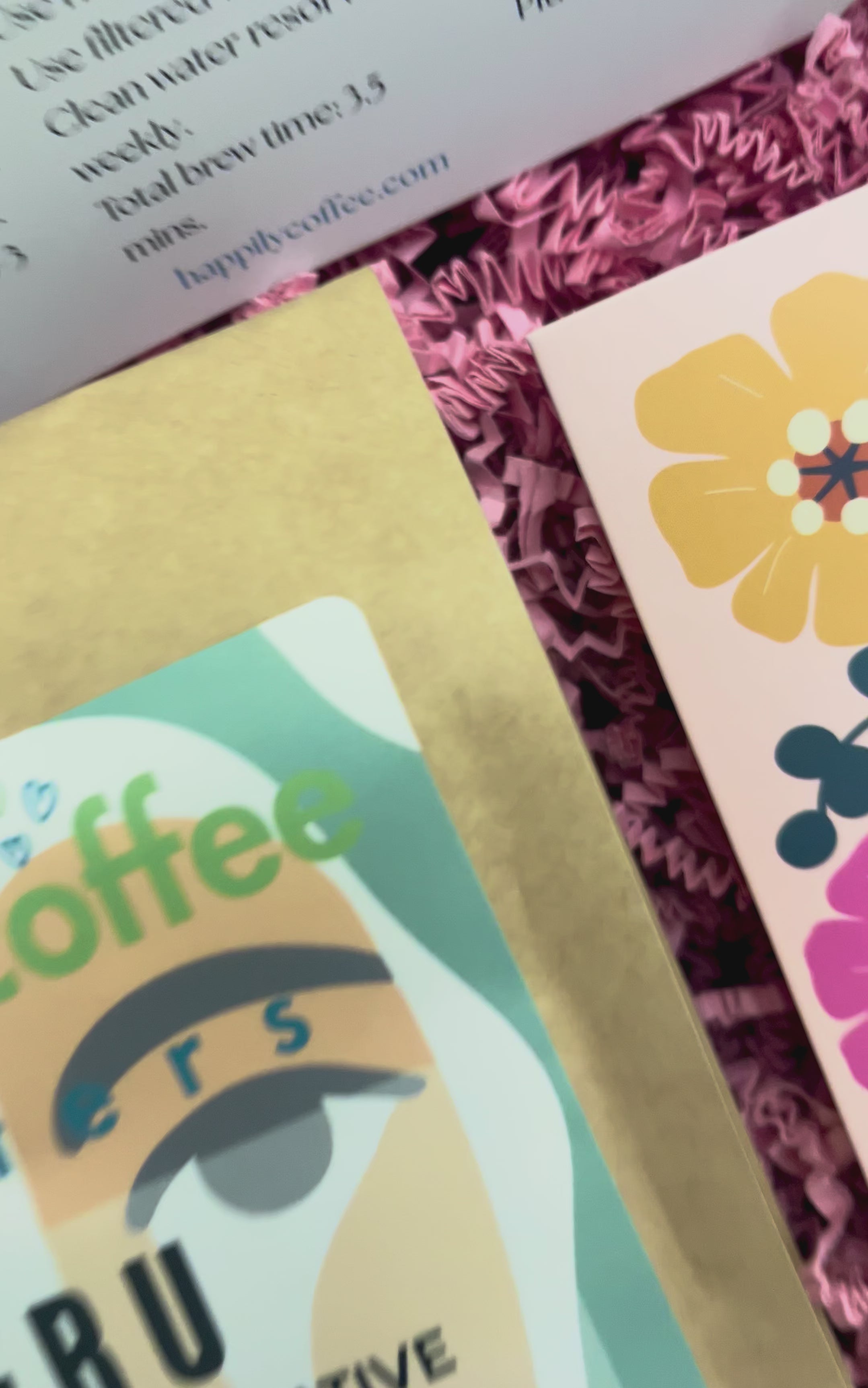 Mother’s Day Coffee Gift Set with Personalized Card