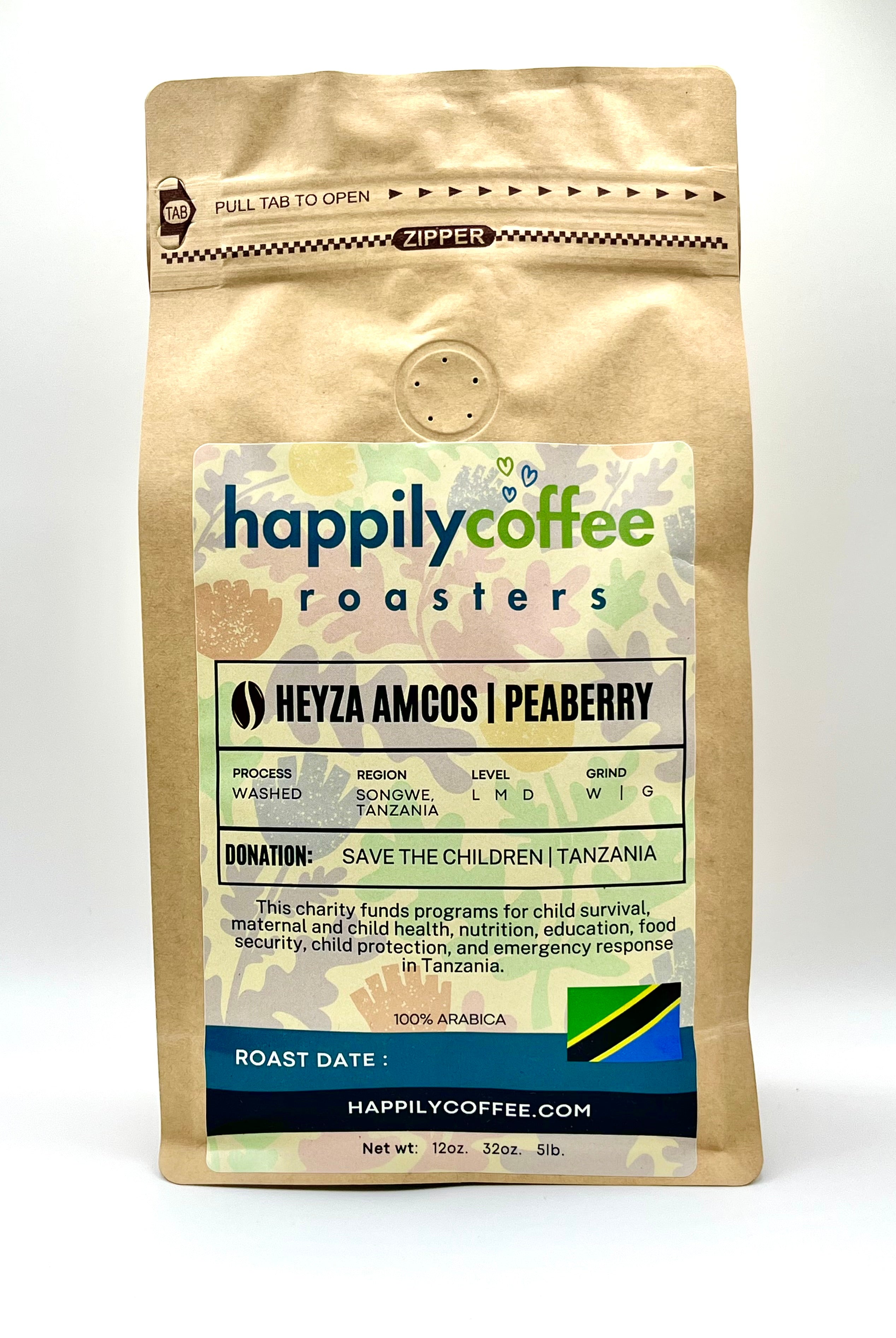 Songwe, Tanzania Single-Origin Specialty Coffee | Peaberry Variety