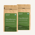 Equilibrium Half-Caff Coffee | Balanced Caffeine. Full Flavor. USDA Organic 12oz.