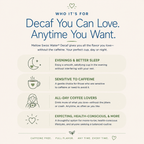 who is decaf coffee for? who should drink decaf coffee? swiss water process decaf coffee that is freshly roasted.
